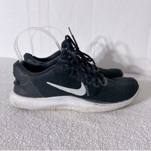 Nike Flex Rn 2018 Black Athletic Trainers Running Shoes Activewear Shoes 7.5